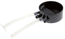 drain pan 1 group L 90 mm W 90 mm H 40 mm hole ø 18 mm connection 3/4" hose length 120/300mm - Code 528982