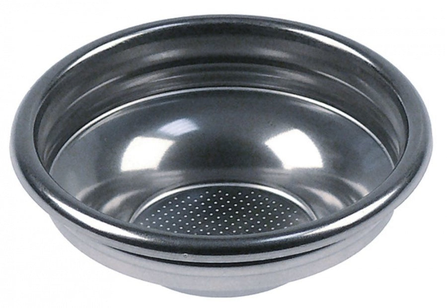 Filtru nepresurizat pentru o cafea, exterior ø 70 mm, montare ø 60,5 mm, H 24,5 mm, 7 gr. cafea, din inox, orificii ø 0,4 mm - 529011