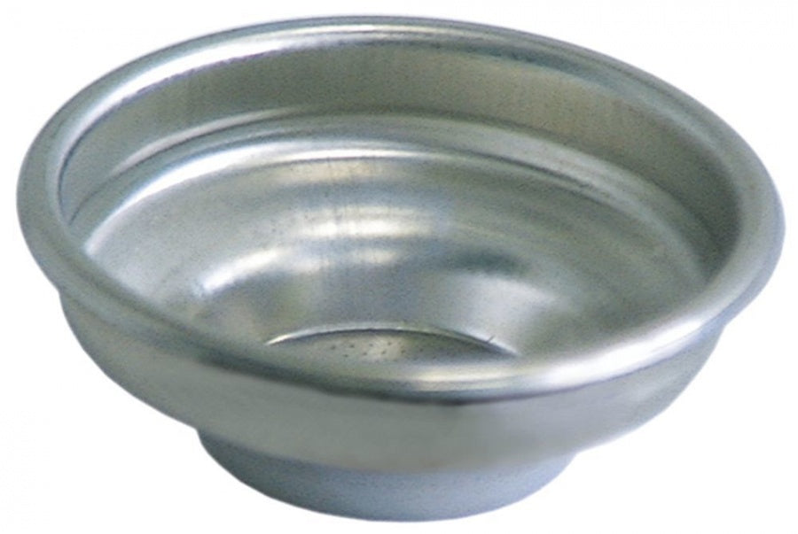 Filtru nepresurizat pentru o cafea, exterior ø 68 mm, montare ø 60,5 mm, H 24 mm, 7 gr. cafea, din inox, orificii ø 0,4 mm - 529021