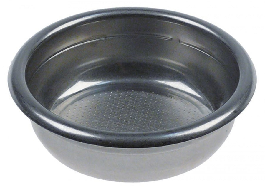 Filtru nepresurizat pentru 2 cafele, exterior ø 70 mm, montare ø 60,7 mm, H 22 mm, 14 gr. cafea, din inox - 529099
