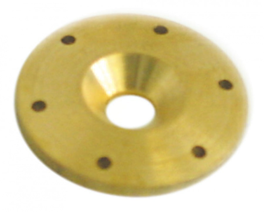 water dispersion ø 30 mm H 4,5 mm 6 holes hole ø 2 mm mounting ø 6,5 mm brass - Code 529157