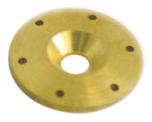 water dispersion ø 30 mm H 4,5 mm 6 holes hole ø 2 mm mounting ø 6,5 mm brass - Code 529157