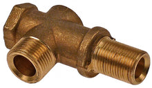Racord - suport pentru sticla de nivel filet 1- 3/8",  filet 2 M20x1,5 mm, montare sus - 529221