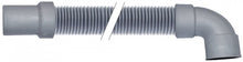Furtun de golire L 2000 mm, DN 24, diam. cot ø 46/40 mm, diam drept . ø 35/32 mm, DN 24 - 530069