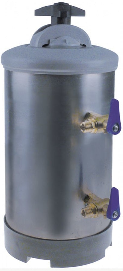 Dedurizator manual 8 litri, robineti 3/8", ø 185 mm, H 400 mm, DVA - 530120