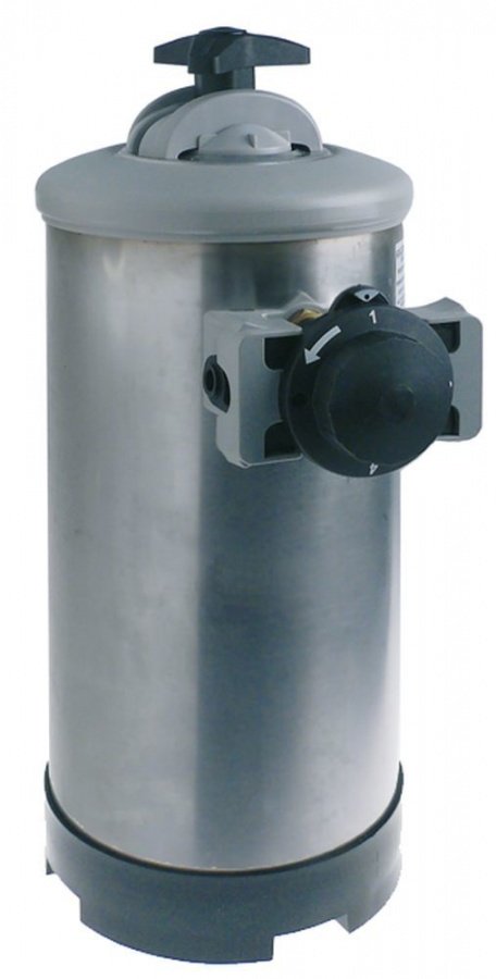 softener manual with bypass valve container capacity 8 l amount of resin 5,6 l - Code 530167