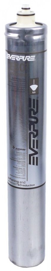 water filter EVERPURE type ESO 7 capacity 2300l flow rate 1,9l/min operation pressure max 10bar
