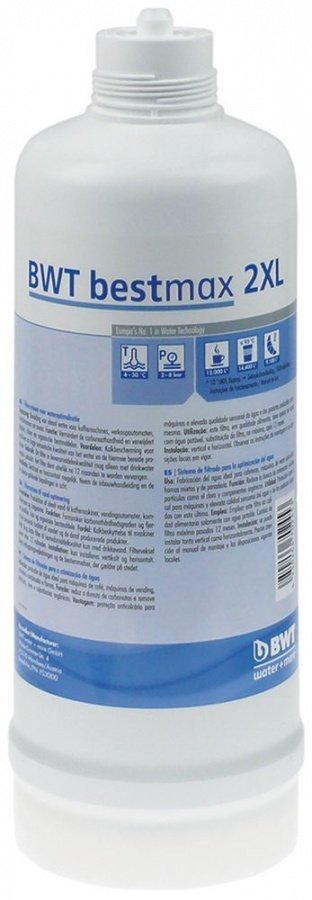 Cartus filtrant BWT Bestmax 2XL, capacitate 9100-12000l, debit nominal nominal 60 L/h, max 8bar