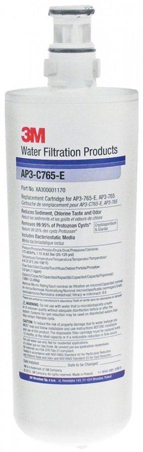 water filter CUNO type AP3-C765 capacity 7600l - Code 530255