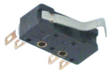 microswitch with lever 250V 1NO/1NC connection solder connection