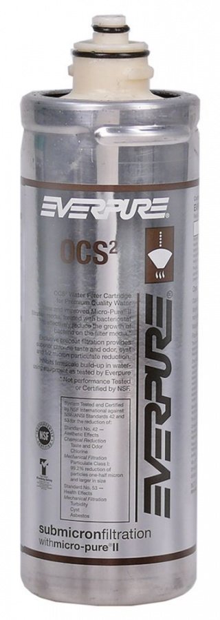 Filtru apa OCS² pentru cafetiere decarbonizare capacitate 2840l ø 80mm Î 260mm - 530365