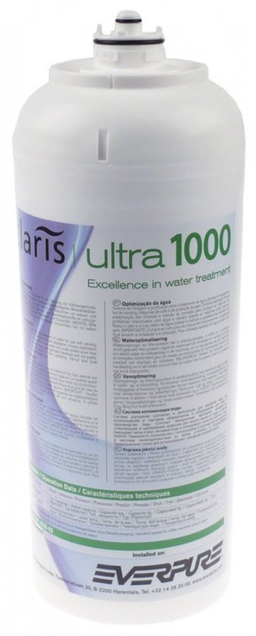 water filter type Claris ULTRA 1000 operation pressure max 2-8bar