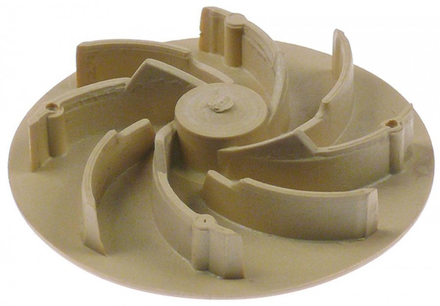 Rotor turbină pentru pompă filet M8 DE ø 102mm L 20mm direcție de rotație dreapta