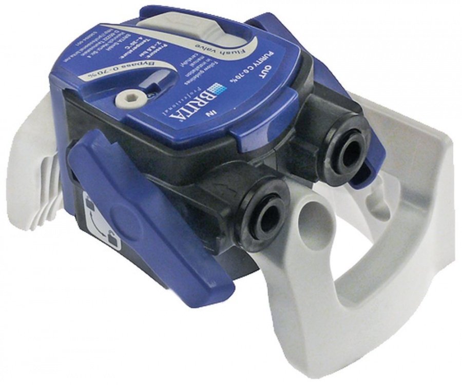 Cap filtru BRITA tip PURITY C, cu bypass reglaj amestec 0-70%, conectori rapizi John Guest 8 mm - 530456