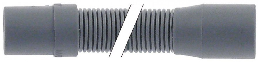 drain hose DN19 L 2000mm A int. ø 22mm A ext. ø 27mm B int. ø 19mm B ext. ø 24mm