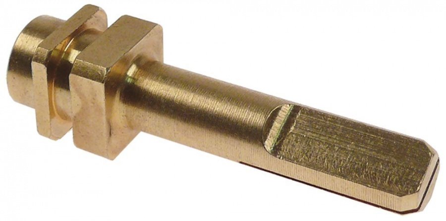Ax pentru valva de gaz, L 49 x 12,4 mm, ax ø 8x6.5 mm - 530532