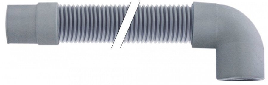 Furtun golire L1500 mm, int. capat drept ø 24 mm, int. cot ø 29 mm - 530571