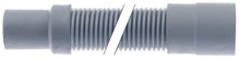 Furtun golire L 2000 mm, DN28, A ø 35x31 mm, B ø 46x40 mm - 530574