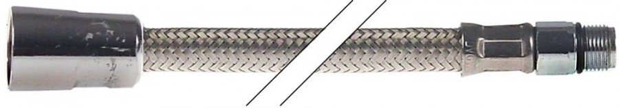 Furtun dus INOX L 1500mm filet 1 ½" filet 2 M12x1 - 530604