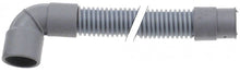 drain hose DN21 L 1750mm straight ø inside 21mm straight ext. ø 27mm elbow ø inside 28mm