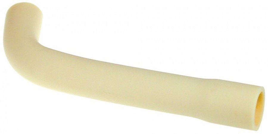 formed hose ID ø 19/22mm ED ø 25/28mm L 225 mm L-shape for combi-steamer thickness 3,5 mm