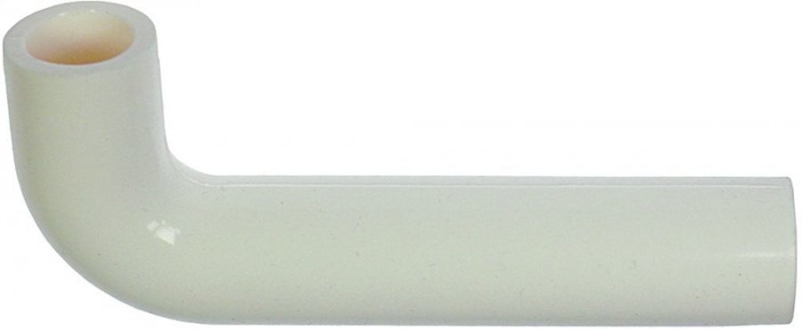 silicone hose L-shape for ice-cube maker ID ø 17 mm ED ø 24 mm L 120 mm W 50 mm - Code 530732