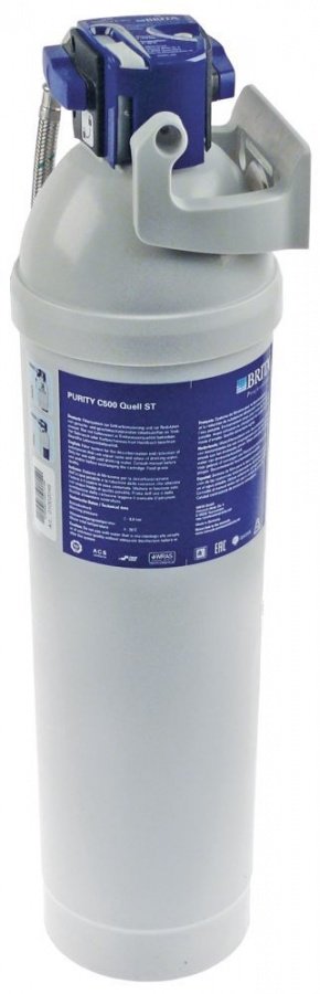 Filtru de apa BRITA PURITY C 150, capacitate 1278-2408 litri, debit 100 l/h, racorduri 3/8", cu bypass reglabil - 530863