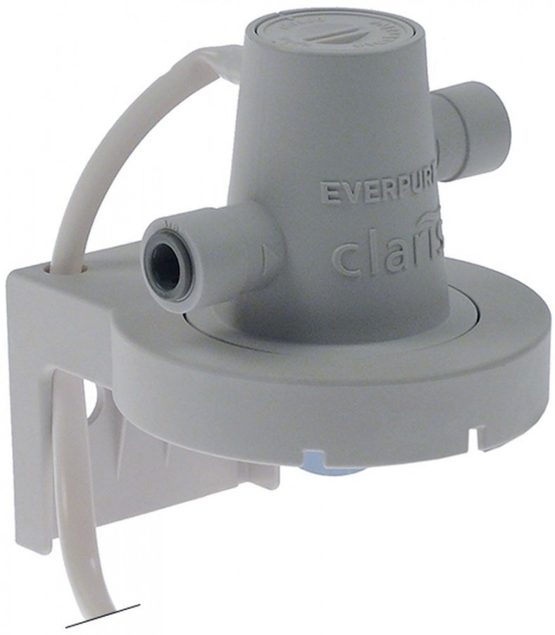 cap de conectare EVERPURE tip Claris racord stânga/dreapta Î 150mm cu colțar de fixare
