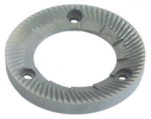 grinding burrs pair turn direction right D1 ø 83mm ID ø 49mm H 9,6mm tooth spacing 3,5mm hole ø 6mm