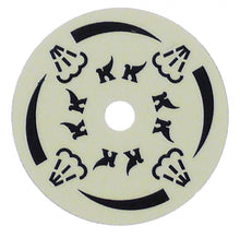 disc steam ø 33,7mm ID ø 4,5mm thickness 1mm yellow for knob ELEKTRA