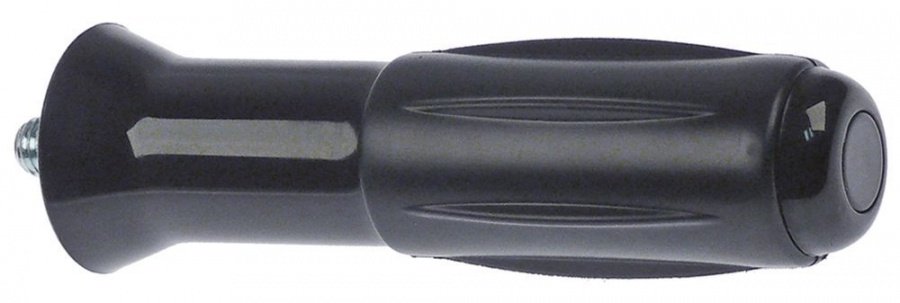 handle for filter holder ø 30mm M10x1,5 thread length 18mm L 125mm black plastic/rubber