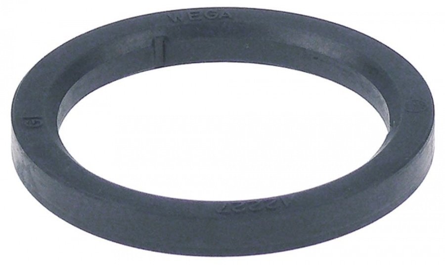 filter holder gasket with bevel 45x2 D1 ø 73,5mm D2 ø 57,5mm H 8mm with inside notch Qty 10 pcs