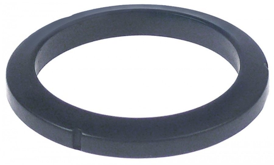 filter holder gasket with cone D1 ø 72mm D2 ø 56mm H1 9,3mm H2 6,3mm with outside notch NBR
