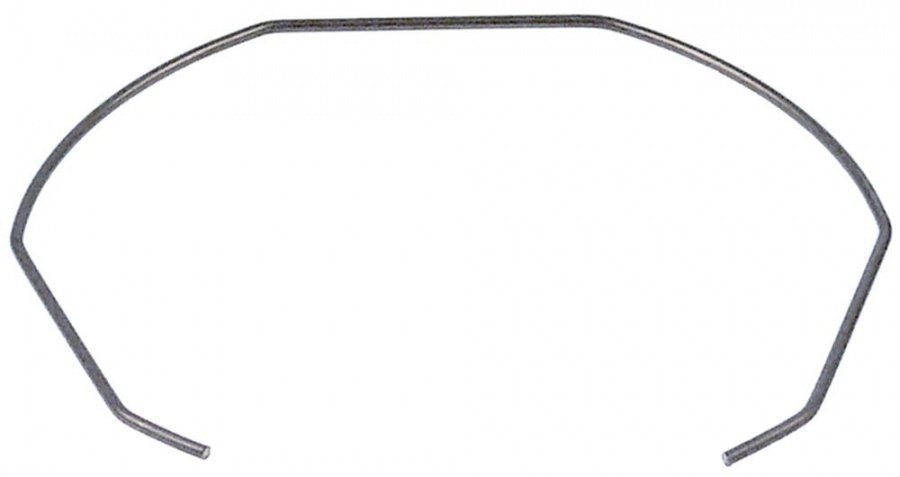 Arc retinere filtru, grosime ø 1,3 mm, 70 x 60 mm, din inox, pentru cupa portfiltru, plic cu 20 bucati - 531243