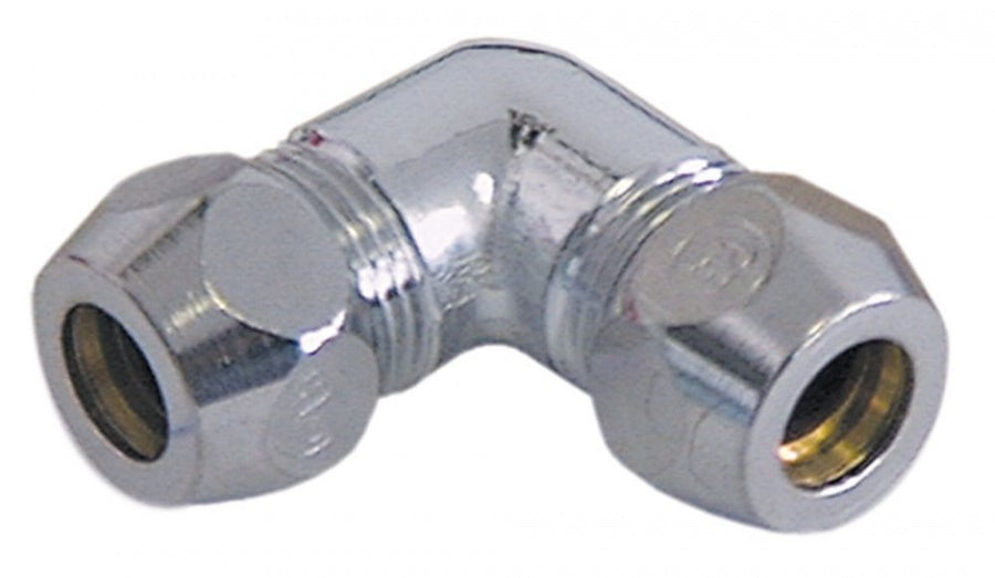 Cot cu racord de presare, filete 3/8", tub ø 10 mm - 540052