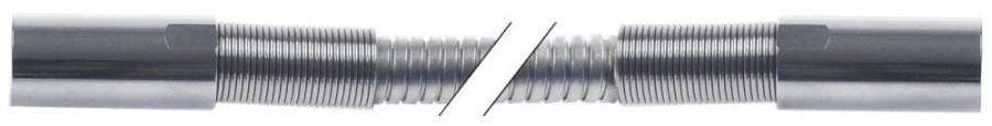 Furtun dus INOX 1/2", L 1000 mm, presiune operare 10 bari, KTW - 540066
