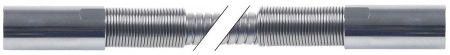 Furtun dus inox L 1250mm, racorduri 1/2", presiune 10bari - 540070