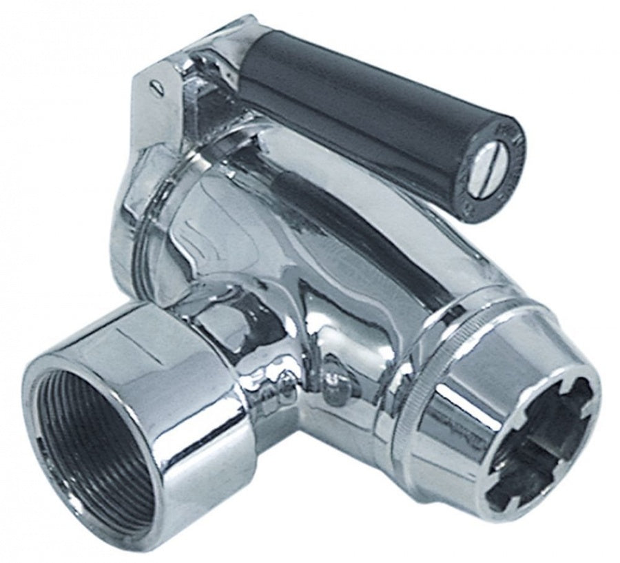 Robinet de golire - canea cu filet int. 1¼", alama cromata - 540131