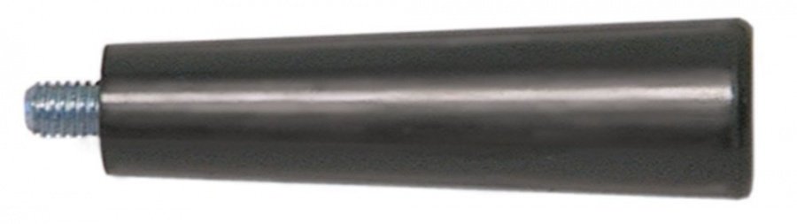 Maner conic L 72mm, ø 21mm, filet M6 x 10 mm, din plastc negru - 540233