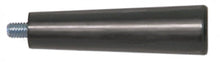Maner conic L 72mm, ø 21mm, filet M6 x 10 mm, din plastc negru - 540233
