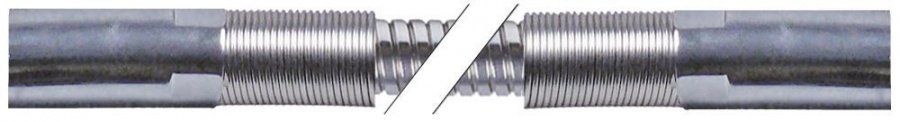 spraying hose L 875 mm SS operating pressure 10 bar burst pressure 40 bar - Code 540292