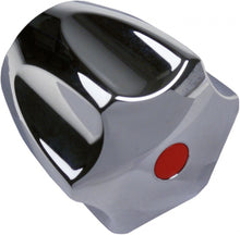 Rozeta KWC cu simbol apa calda/rece H 27 mm, ø 26 mm, ax ø 9,5 mm - 540308