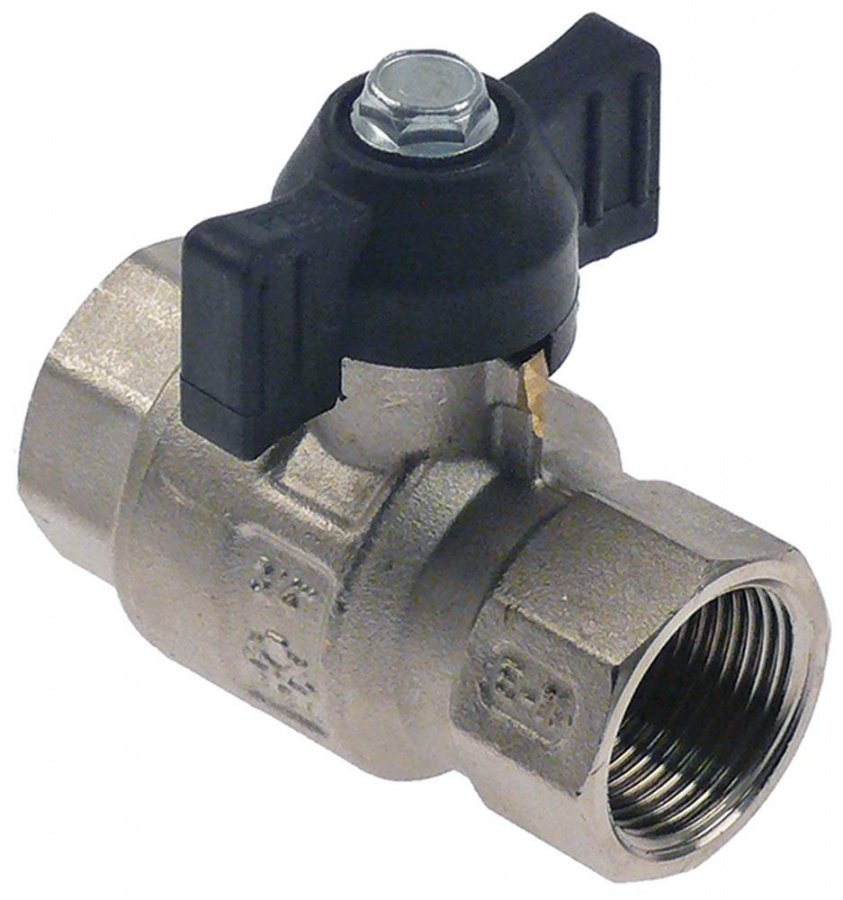 Robinet cu bila, filet interior ¾", L 69 mm, DN20, maner ø 65 mm - 540658