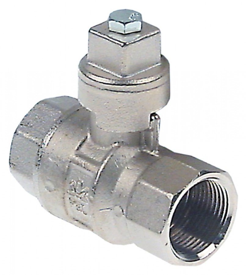 ball valve connection 3/4" IT - 3/4" IT DN20 total length 70 mm without handle shaft ø 12x12mm