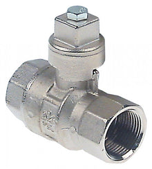 ball valve connection 3/4" IT - 3/4" IT DN20 total length 70 mm without handle shaft ø 12x12mm