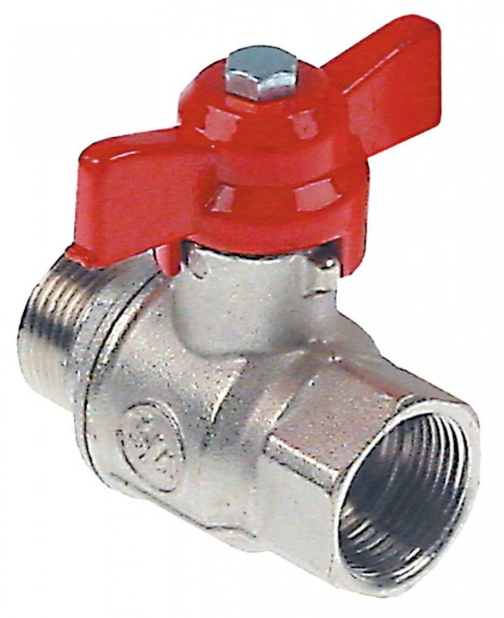 ball valve connection 3/4" IT - 3/4" ET DN20 total length 69 mm