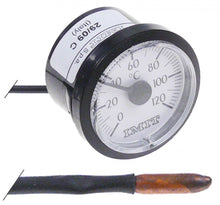 Termometru 0 +120°C, montare ø 40 mm - 541037