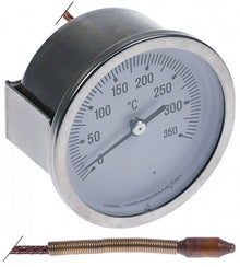 Termometru cuptor +50+350°C, montare ø 60 mm, sonda ø 6.5x28 mm, tub capilar 1500 mm - 541092