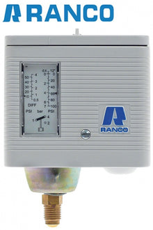 Presostat RANCO O16-H6703, pentru presiune joasa -0,3-7 bar, cu resetare automata, RANCO 016H6703106 - 541121