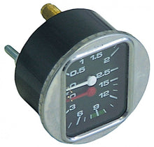 Manometru dublu montare ø 63 mm, presiune abur boiler 0-2,5 bari, presiune pompa erogare 0-15 bari - 541203